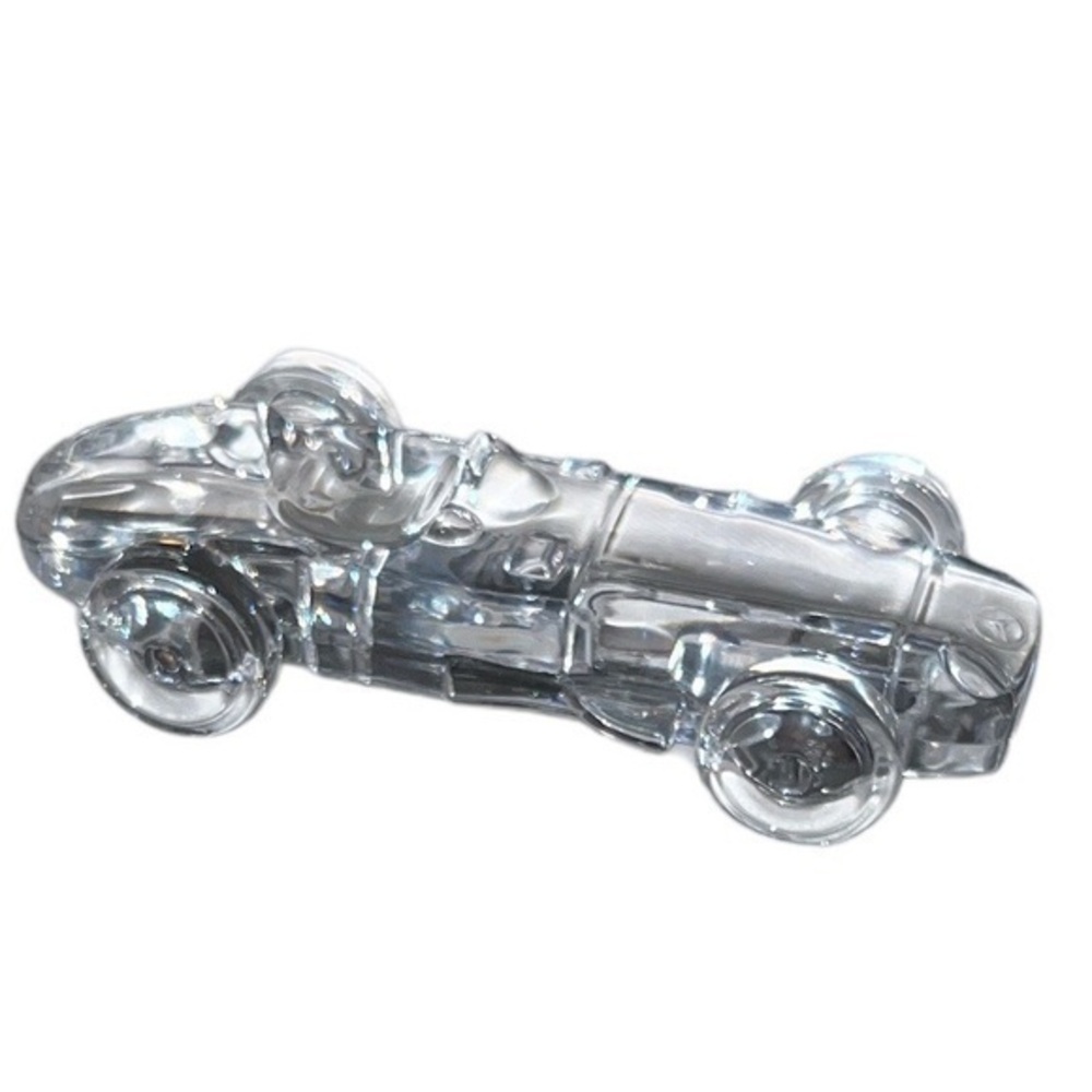 Atlantis Solid Crystal Mercedes W196 Carenado 1954 Car Paperweight